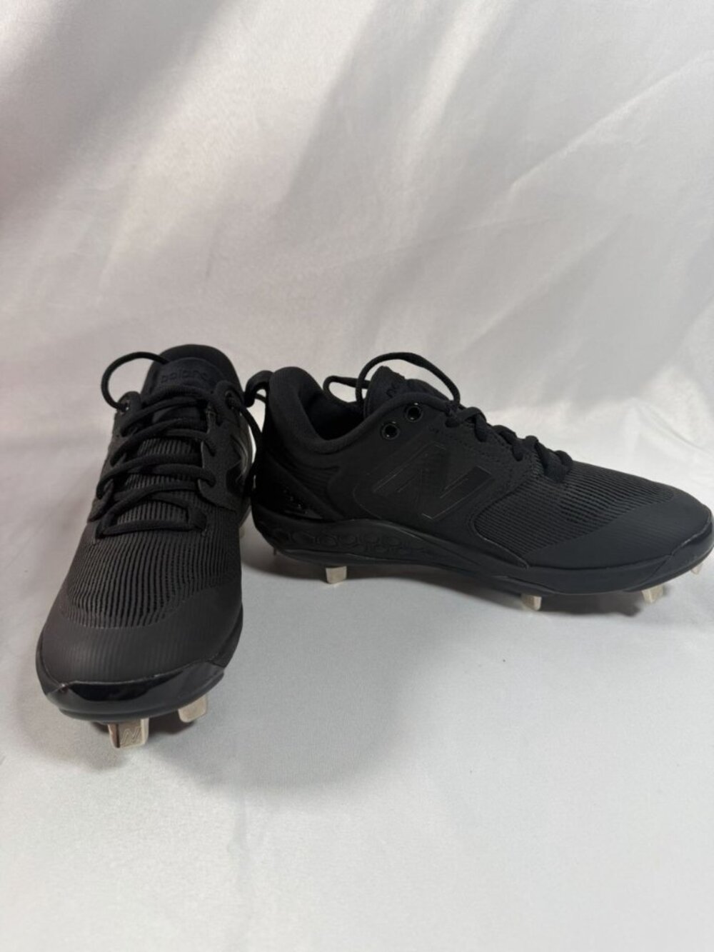New Balance Men's Fresh Foam X 3000 V6 Metal Baseball Shoe, Black, Size 6